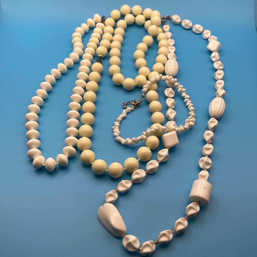 Vintage Beaded Necklace and Bracelet Lot